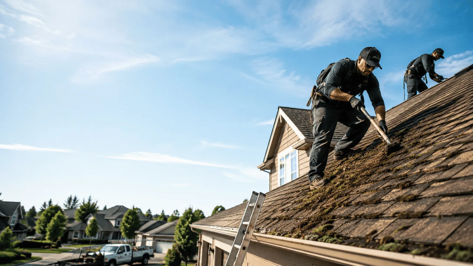 Roof Moss Removal in Denton, MD near me